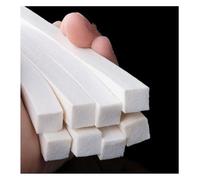 Tira de esponja de caucho de silicona, 1 tira cuadrada de espuma caucho silicona m, junta sellado esponja blanca 3 x 20 mm a 25 30 for puertas y ventanas(15x15mm)