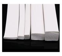 Tira de esponja de caucho de silicona, Tira cuadrada de esponja silicona 1 metro, junta espumada blanca 3×20 mm a 30×30 for puertas y ventanas(15x25mm)