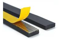 Tira De Goma Autoadhesiva Plana EPDM De 10M, Tira De Esponja Anticolisión For Gabinete Eléctrico Impermeable Resistente Al Desgaste Marino, 1 Uds.(2mm x 20mm x 10M)