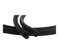 Tira de goma para puerta de coche, junta de goma para columna, resistente al viento, accesorio de sellado para puertas de coche