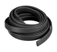 Tira de goma protectora para bordes con perfil en U, protector, metálico para(1Mx7mmx17mm)