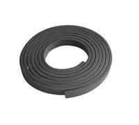 Tira de gomaespuma Tira de sellado espuma caucho EPDM negro 1M, 3x3mm, 4x4mm, 5x5mm, 6x6mm, sello cuadrado for puerta gabinete, burlete goma, 1 ud(4x5mm)