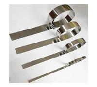 Tira De Lámina De Acero Inoxidable 304 De 0,1 Mm A 1 Mm De Espesor, Rollo De Lámina De Acero, Tira Estrecha, Ancho 10, 20, 30, 40, 50, 100 Mm × 1 Metro, 1 Pieza(1mm,50mm x 1Meter)