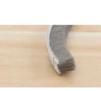 Tira de lana autoadhesiva y resistente for puertas y ventanas, resistente al viento y al sonido, suave, de 5, 10 y 20 metros.(9x9 gray,20M)