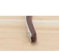 Tira de lana autoadhesiva y resistente for puertas y ventanas, resistente al viento y al sonido, suave, de 5, 10 y 20 metros.(7x8 Brown,5M)