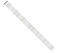Tira de LED de 3 Piezas de 7 LED de 830 mm Compatible for LG 43UJ6309 43LK5900PLA 43LJ5500 43UJ65_UHD_A/B LC43490060A WOOREE 43 Pulgadas FHD_LED 43UJ6300-SA