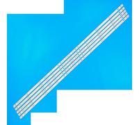 Tira de LED for iluminación trasera 10 lámpara for MS-L3184 V2 JL.D55052330-006AS-M_V01 55Z1 TD SYSTEM K55DLX9US SKYTECH ST-5540US