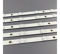 Tira de LED for iluminación Trasera GJ-2K16-430-D512-V4 for PHI 43PUT6101 43PUS6551 43PUS6401 LB43014 V0_00 43PUS6501 43PUS6101 43PUS6201 TPT430U3 43PUH6101