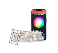 Tira de Led Ksix, 10m, Iluminación 16 colores RGB, Control remoto, Conectadas, Índice de Protección IP65