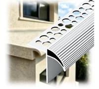 Tira De Lluvia Con Borde De Goteo For Aleros De Techo Ancho, Tira De Línea | Evita el reflujo de agua de lluvia, fácil de cortar e instalar, for protección de paredes(14mm)