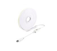 Tira de Luces de Neón Inteligentes USB de 5 V y 2 M, Sensor Táctil, Lámpara LED Regulable, Luz Flexible Impermeable para Decoración del Hogar, la