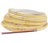 Tira de luces LED COB de 220V, cinta de luces Flexible IC inteligente, sin necesidad de controlador, alto brillo, 296 LED, iluminación lineal RA95, blanco cálido, 1-10m (4000K-Natural White, 1M)