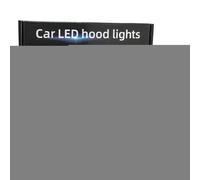 Tira De Luces LED para Capó - Iluminación para Motor de Camión,Decoración Impermeable Brillante para Exteriores De Vehículos Cubremotor Bajo Capó para Coche Camión Baúl