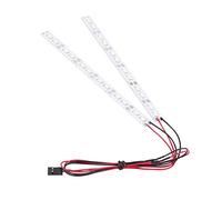 Tira de Luces LED para chasis de 24 LED de 6 V para Coche RC Crawler Buggy 1/10 1/8, Tira de Luz LED para Chasis de RC Tira de Luz, Tira LED para Coche RC
