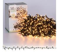 Tira de luces LED PVC luz decorativa navideña blanco cálido/frío guinalda fiesta