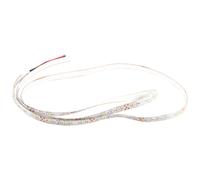 Tira de luces LED SMD 60-3528 de 1 m, resistente al agua, 12 V CC (blanca)