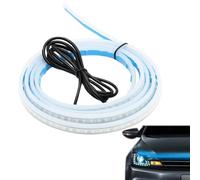 Tira de Luces para Capó | Tiras LED Exteriores - Decoración Impermeable Brillante para Exteriores De Vehículos Cubremotor Bajo Capó para Coche Camión Baúl