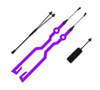 Tira de luz de cascos, tira de luz LED para cascos - Conducir tiras de luz EL - A prueba de golpes, resistente al agua, tira de luz de casco autoadhesiva sólida para papá, novio, cumpleaños, día del