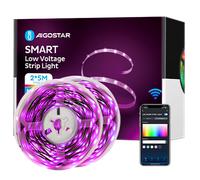 Tira de luz inteligente WiFi de bajo voltaje WB 36 W 2 x 5 m，cuenta con 2 años de garantía