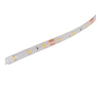 Tira de luz LED con sensor de movimiento con modo día/noche, temporizador ajustable, para batería o USB, cama flexible para armario bajo iluminación (luz blanca) (luz cálida) (luz cálida)