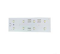Tira de luz LED de 12 V CC diseñada para refrigerador Ronshen Bcd-563wss1hy versión Mddz-105 de salida blanca brillante para una visibilidad clara dentro del refrigerador, diseño de ahorro de energía
