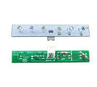 Tira de luz LED de repuesto para refrigerador BCD-222HE3, 6 luces, panel de iluminación blanca, B0612-L, resistente a la humedad, bajo consumo de energía, accesorio de 8,3 x 1,3 cm
