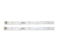 Tira de luz LED FACULX para Rongsheng/refrigerador MDDZ-162A 1629348 1529227 DC12V 2W 16 cm, 2 unidades