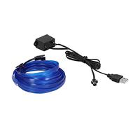 Tira de Luz LED para Automóvil, 3 Metros / 9,8 Pies Tira de Luz Ambiental para Automóvil USB Tira de Luz LED USB de 5 V Lámpara Decorativa para Interior de Automóvil, Tira de