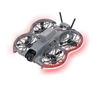Tira de luz LED para DJI Neo 2, anticolisión, tira de luz de colores, tira de luz de advertencia para vuelos nocturnos, para todos los accesorios de drones RC (rojo)