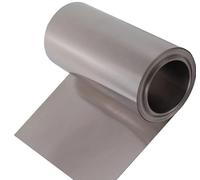 Tira de metal de alta pureza for investigación científica: 1000 mm de largo y 0,01 mm a 0,45 mm de espesor. 1 unidad.(0.02mmx157mmx1000mm)