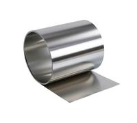 Tira de metal inoxidable Lámina de acero inoxidable 10 cm y 20 ancho, SS304, placa fina 1 m largo, rollo lámina, unidad