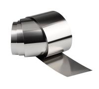 Tira de metal inoxidable Rollo de lámina acero inoxidable SS304 1 metro, ancho 10 mm a 50, tira estrecha, placa fina, unidad