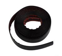 Tira de moldura negra de 3 m para puerta de coche | Parachoques para protección de bordes, cinta decorativa anticolisión de PVC suave de 300 cm x 3 cm para coches, camiones, SUV