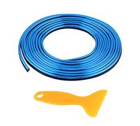Tira de Molduras para Coche, Flexible y Decorativa, Molding Interior Auto 5m, Adhesivo para Protección y Estilo, for Conductores Personalizar Puertas y Accesorios Interiores