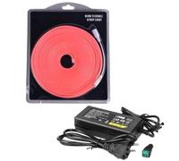 Tira de neón LED JANDEI Rosa 5m 120 LEDs/m IP65 Silicona Fuente 60W