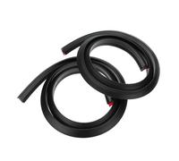 Tira de Paso de Rueda Universal 2 protectores contra salpicaduras de 150 cm for coche, extensión de guardabarros, moldura de ceja for rueda, extensores de tira for paso de rueda, a prueba de arañazos