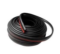 Tira de Paso de Rueda Universal Cinta autoadhesiva de 33 pies for borde guardabarros, junta goma for coche y camión, tira ceja