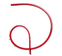 Tira de perfilado para carpintería, tira de fresado, forma irregular, guía curva flexible de polímero, plantilla de precisión para carpintería, 350 g con diseño compacto para contornos complejos