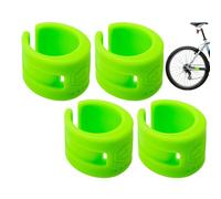 Tira De Protección De Bicicletas - Protección De Estancias De Goma, Envoltura Del Escudo Del Marco De 4 | Cubierta De La Zona De La Cadena Anti -Vibración, Parche De Defensa Adhesivo Fle