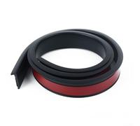 Tira de protección flexible de goma para rueda de coche, 150 cm x 3 8 cm, con cinta para protección contra el barro y los arañazos