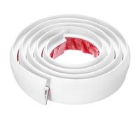 Tira de puerta laminada de PVC, borde de suelo duradero para transición de alfombra a laminado, divisor de umbral de goma autoadhesivo para una fácil instalación