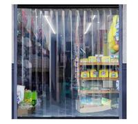 Tira de PVC para puerta de congelador Refrirat C, impermeable, para almacenes y fábricas, ahorro de energía.