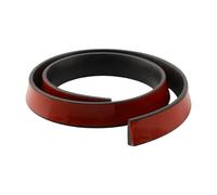 Tira de rampa de umbral de silicona, tira de escalada de pendiente para aspiradoras robot, rampa de umbral, barreras de agua autoadhesivas para puertas de baño (negro)