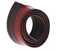 Tira de rango TPE de 0 a 30 mm, reducción de nergética, color blanco, gris, marrón, negro, puertas de tiro de 1 m, cinta de sellado para puerta de sellado interno para ruido (L marrón)