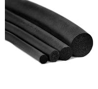 Tira de relleno de sellado de espuma de goma for puerta de coche, 5M, Epdm negro O Protector de sello de puerta automático, burlete redondo, espuma de goma EPDM ( Color : 6mm diameter , Size : 5M )