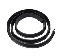 Tira de repuesto para mampara de ducha, barrera de retención de agua de silicona flexible para umbrales de suelo de baño, sellador de huecos de 30 mm de altura (negro, 200 cm)