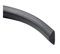 Tira de retención de agua de silicona para separación seca y húmeda en suelos de ducha, sello de umbral de baño para habitación húmeda y bordes de ducha sin curvas (azul 100 cm)