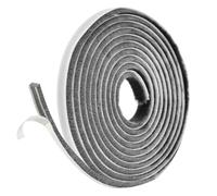 Tira de sellado autoadhesiva gris para puertas y ventanas, burlete para evitar el polvo, reducción de ruido y bloqueo del viento