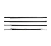 Tira de Sellado Burletes Goma Coche Tira Sellado Vidrio Ventana Sellador Exterior Moldura Sello Puerta Embellecedor Para Mitsubishi Para Outlander 2007-2012 Junta de Goma para Puerta de Coche
