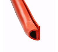 Tira De Sellado De Canal E De Goma De Silicona Roja De 1M, Tira De Sellado De Alta Temperatura For Protección De Bordes De Cocina, 1 Uds. (Color : 12 * 10)